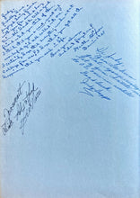 Load image into Gallery viewer, Handwriting and student inscriptions in the 1957 Putnam City High School Yearbook in Warr Acres, Oklahoma
