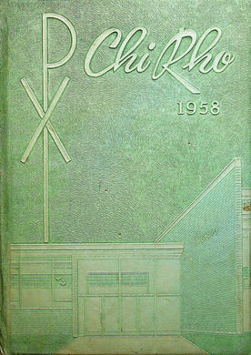 1958 Bishop McGuinness Catholic High School Yearbook in Oklahoma City The Chi Rho '58