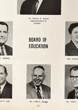 Load image into Gallery viewer, Pictures of Board of Education members in 1961 Classen High School Yearbook in Oklahoma City, OK including Luke Skaggs
