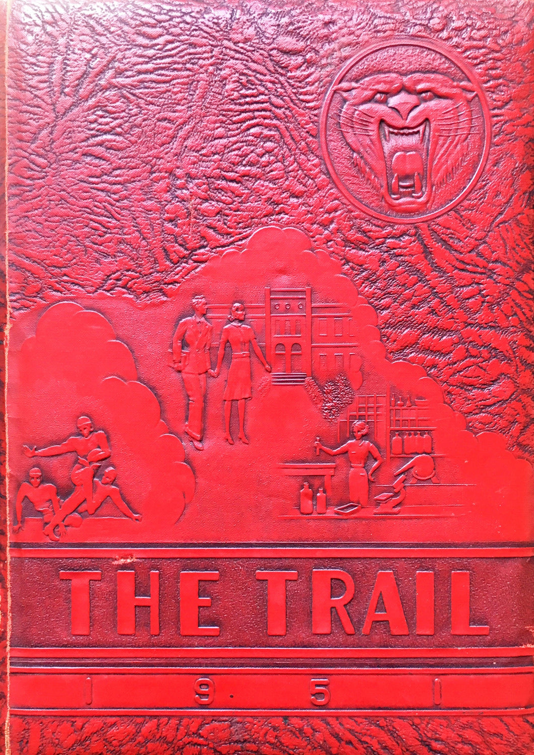 1951 Norman High School Yearbook in Cleveland County, Oklahoma