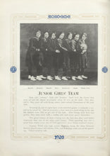 Load image into Gallery viewer, Junior Girls Team Picture in 1920 Academy High School Yearbook in Erie County, Pennsylvania
