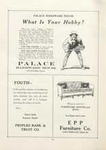 Load image into Gallery viewer, Old vintage advertising examples in the 1925 Erie Academy High School Yearbook in Pennsylvania
