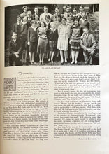 Load image into Gallery viewer, Class play group picture in 1929 South Hills High School yearbook in Pittsburgh, PA
