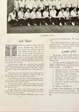 Load image into Gallery viewer, Leaders Club photograph in 1929 South Hills High School yearbook in Pittsburgh, PA

