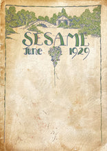 Load image into Gallery viewer, Sesame June 1929 South Hills High School yearbook in Pittsburgh, PA

