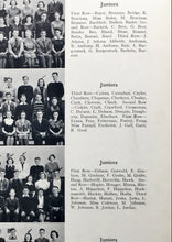 Load image into Gallery viewer, Junior class photos in 1939 Punxsutawney High School Yearbook in Jefferson County, PA

