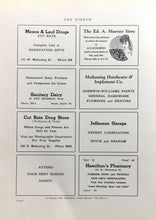 Load image into Gallery viewer, Vintage old advertising in the 1939 Punxsutawney High School Yearbook in Jefferson County, Pennsylvania
