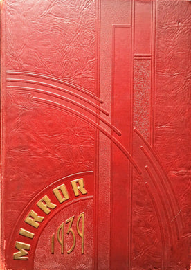 1939 Punxsutawney High School Yearbook in Jefferson County, Pennsylvania