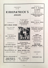 Load image into Gallery viewer, Old retro advertising in the 1948 Fairview Township and Karns City High School Yearbook, Butler County PA

