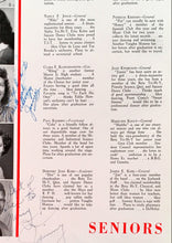 Load image into Gallery viewer, 1948 Jeannette High School Yearbook Senior Students
