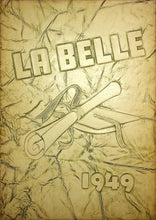 Load image into Gallery viewer, Class of 1949 Bellefonte High School yearbook in Bellefonte, PA La Belle
