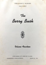 Load image into Gallery viewer, 1949 Cranberry High School Yearbook The Berry Bush Volume Fourteen
