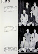 Load image into Gallery viewer, Male Students Juniors Class Photos in the 1950 Lebanon Catholic High School Yearbook in Lebanon County, PA
