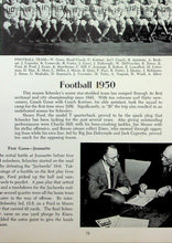 Load image into Gallery viewer, Football Team Picture in 1951 Schenley High School yearbook in Pittsburgh, PA
