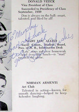 Load image into Gallery viewer, Photos of Seniors Students in 1951 Schenley High School yearbook in Pittsburgh, PA
