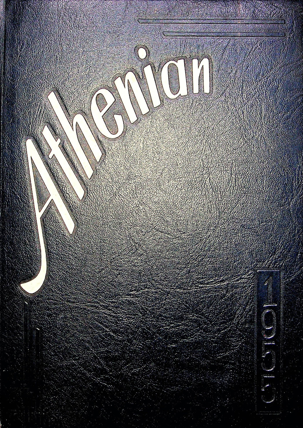 Class of 1955 Athens High School Yearbook in Bradford County, Pennsylvania