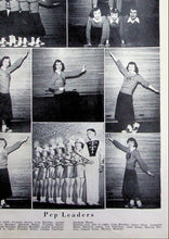 Load image into Gallery viewer, Cheerleading team photos in the 1951 Huron High School Yearbook Beadle County, SD
