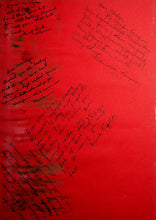 Load image into Gallery viewer, 1951 Huron High School Yearbook cursive handwriting
