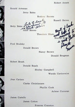 Load image into Gallery viewer, Underclassman individual portrait photos in the 1951 Huron High School Yearbook

