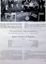 Load image into Gallery viewer, Future Farmers of America Huron Chapter in 1952 Huron High School Yearbook in Beadle County, South Dakota 
