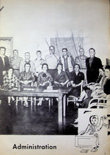 Load image into Gallery viewer, Administration photograph in 1959 Gilmer High School Yearbook in Upshur County, Texas
