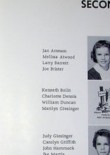 Load image into Gallery viewer, 1962 Montgomery High School Yearbook featuring elementary school students in second grade class
