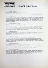 Load image into Gallery viewer, Senior Students Names 1968 Santa Ana High School Yearbook in Coleman County, TX
