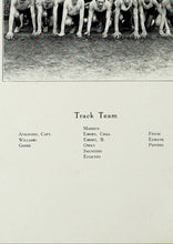 Load image into Gallery viewer, Track Team Group Photo in 1922 Chase City High School Yearbook in Mecklenburg County, VA
