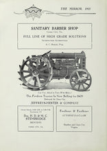 Load image into Gallery viewer, Vintage Fordson Tractors advertising ads in 1922 Chase City High School Yearbook in Mecklenburg County, VA
