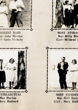 Load image into Gallery viewer, Senior Student Class Superlatives in 1932 Powhatan High School Yearbook in Powhatan County, Virginia
