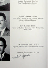 Load image into Gallery viewer, Vintage senior student photos in the 1936 John Marshall High School Yearbook in Richmond, VA
