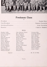 Load image into Gallery viewer, Freshman Class Group Photo in 1939 South Hill High School Yearbook in Mecklenburg County, VA
