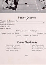 Load image into Gallery viewer, Pictures of Senior Officer Students in 1939 South Hill High School Yearbook in Mecklenburg County, VA
