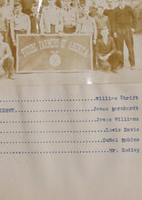 Load image into Gallery viewer, Future Farmers of America group photo in 1943 Middlesex County High School Yearbook in Saluda, VA
