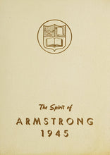 Load image into Gallery viewer, 1945 Armstrong High School Yearbook in Richmond, VA The Spirit of Armstrong Class of '45 Annual
