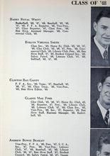 Load image into Gallery viewer, Pictures of seniors in 1948 King William County High School Yearbook in Virginia
