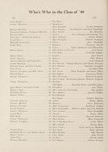 Load image into Gallery viewer, Senior Student Superlatives in 1949 Armstrong High School Yearbook in Richmond, VA Who's Who in Class of '49
