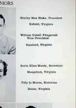 Load image into Gallery viewer, Pictures of Seniors Students in 1949 King William High School Yearbook in King William County, Virginia
