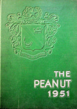 Load image into Gallery viewer, Class of 1951 Suffolk High School Yearbook in Virginia named The Peanut of 1951

