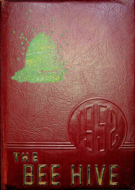 1952 King William County High School Yearbook in Virginia named the Bee Hive '52