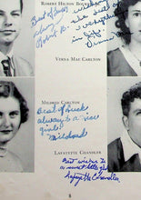 Load image into Gallery viewer, Pictures of senior students in the 1952 Pleasant Hill High School Yearbook in King and Queen County, Virginia
