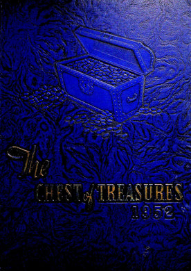 1952 Pleasant Hill High School Yearbook in King and Queen County, Virginia Shanghai VA The Chest of Treasures '52