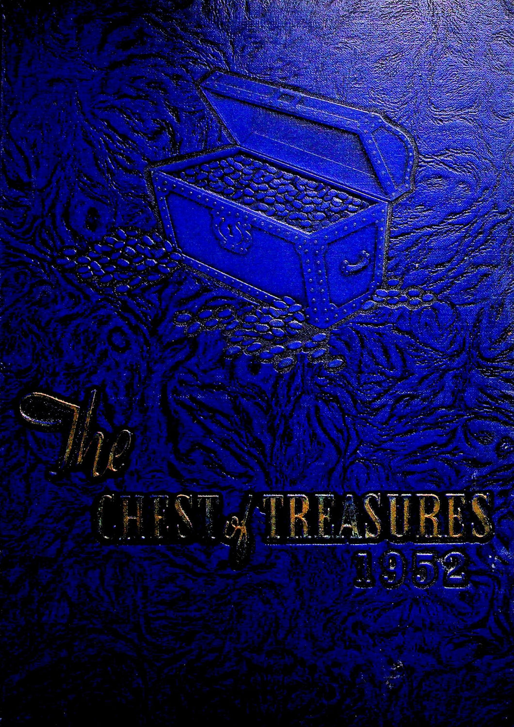 1952 Pleasant Hill High School Yearbook in King and Queen County, Virginia Shanghai VA The Chest of Treasures '52