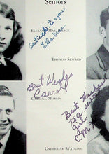 Load image into Gallery viewer, Seniors in the 1952 Pleasant Hill High School Yearbook in King and Queen County, Virginia
