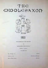 Load image into Gallery viewer, 1953 Middlesex County High School Yearbook in Saluda, Virginia
