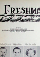 Load image into Gallery viewer, Photographs of freshman students in the 1955 Middlesex County High School in Saluda, VA
