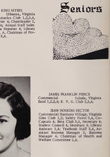 Load image into Gallery viewer, Portrait Photos of Seniors Students in the Class of 1956 Middlesex County High School Yearbook in Saluda, VA

