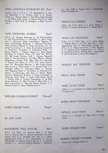 Load image into Gallery viewer, Names and nicknames of seniors in the 1964 Patrick Henry High School Yearbook in Ashland, Virginia
