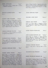 Load image into Gallery viewer, All seniors students names in the 1964 Patrick Henry High School Yearbook in Ashland, Virginia
