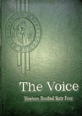 1964 Patrick Henry High School Yearbook in Ashland, Virginia The Voice